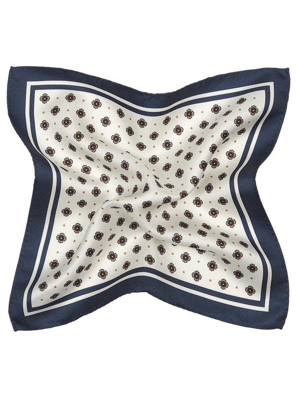 PJ-060 Jedwabna poszetka do garnituru 30x30 cm